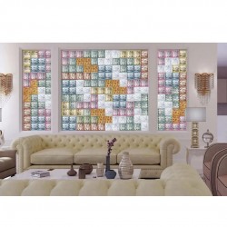 Ladrillos de Vidrio Decorativo Para Duchas - Agua Oro Perla-Bloques de Vidrio-Mis Azulejos 