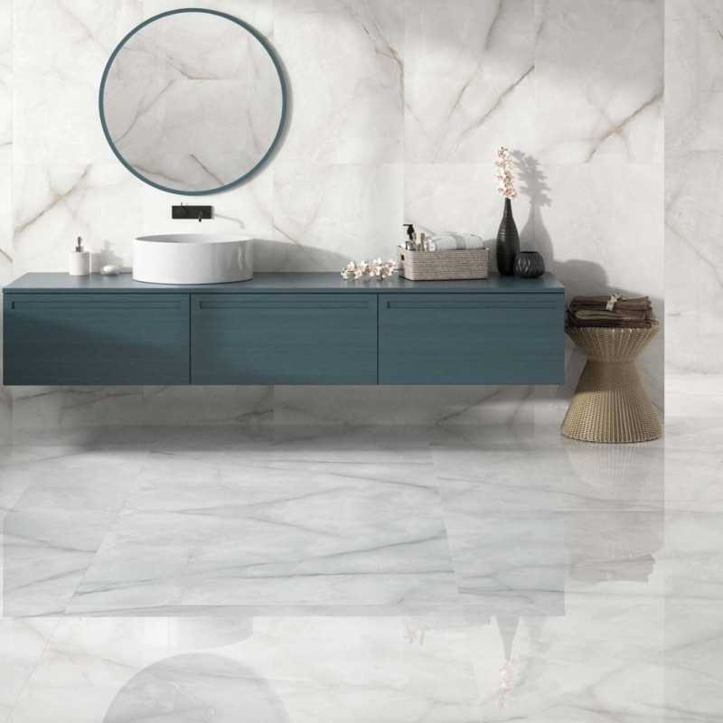 Azulejo Imitacion Marmol Gris Perla - Baltra Pearl-Azulejo Imitación Marmol-Mis Azulejos 