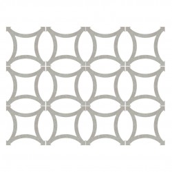 Azulejo Hidraulico Gris Claro - District Figure Grey-Azulejo Hidraulico-Mis Azulejos 