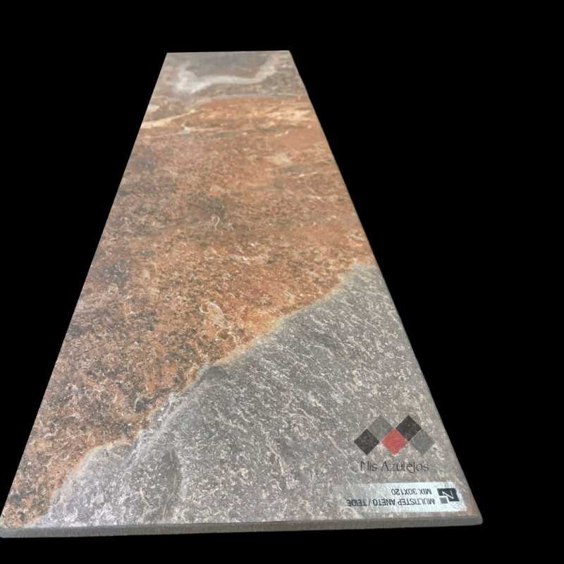 Peldaño Para Exterior / Borde de Piscina - Teide Romo  33x120cm-Peldaños-Mis Azulejos 