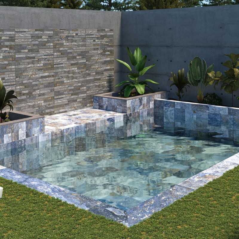 Azulejo Porcelanico Para Piscina Azul - Java Blue-Azulejos Para Piscina-Mis Azulejos 