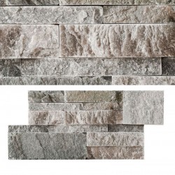 Piedras Para Revestimiento Natural -Zeta Gris 18x35-Azulejo Exterior-Mis Azulejos 