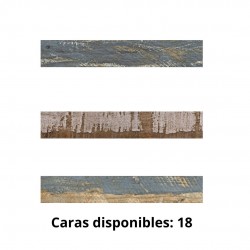 Imitación Madera Porcelanato Vintage - Mystic Blue Rectificado-Azulejo Imitación Madera-Mis Azulejos 