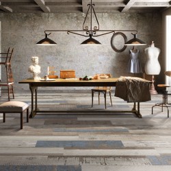 Imitación Madera Porcelanato Vintage - Mystic Blue Rectificado-Azulejo Imitación Madera-Mis Azulejos 