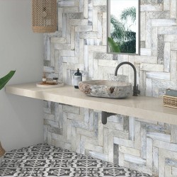 Alpes Beige Azulejo Tipo Metro