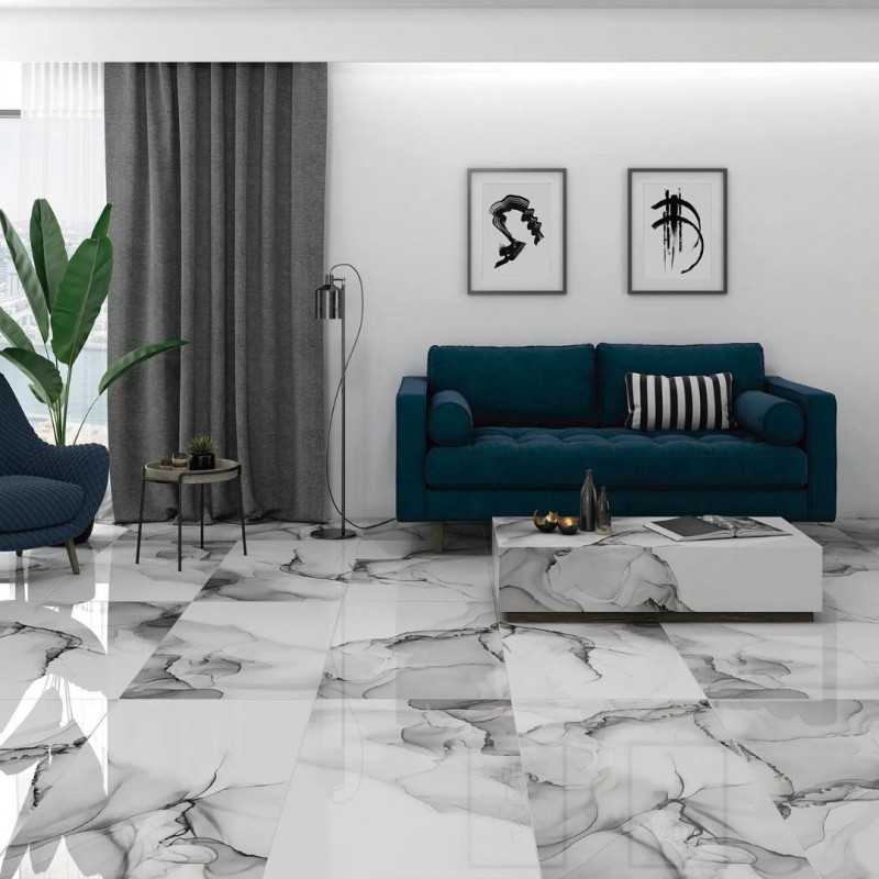 Azulejos Imitacion Marmol Blanco Con Vetas Acuarela-Azulejo Imitación Marmol-Mis Azulejos 