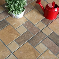 AZUELJOS RUSTICOS-PORCELANICO ROJO 9,5 mm-Azulejo Rustico-Mis Azulejos 