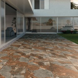 Peldaño Para Exterior / Borde de Piscina - Teide Romo  33x120cm-Peldaños-Mis Azulejos 