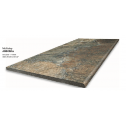 Peldaño Para Exterior / Borde de Piscina - Teide Romo  33x120cm-Peldaños-Mis Azulejos 