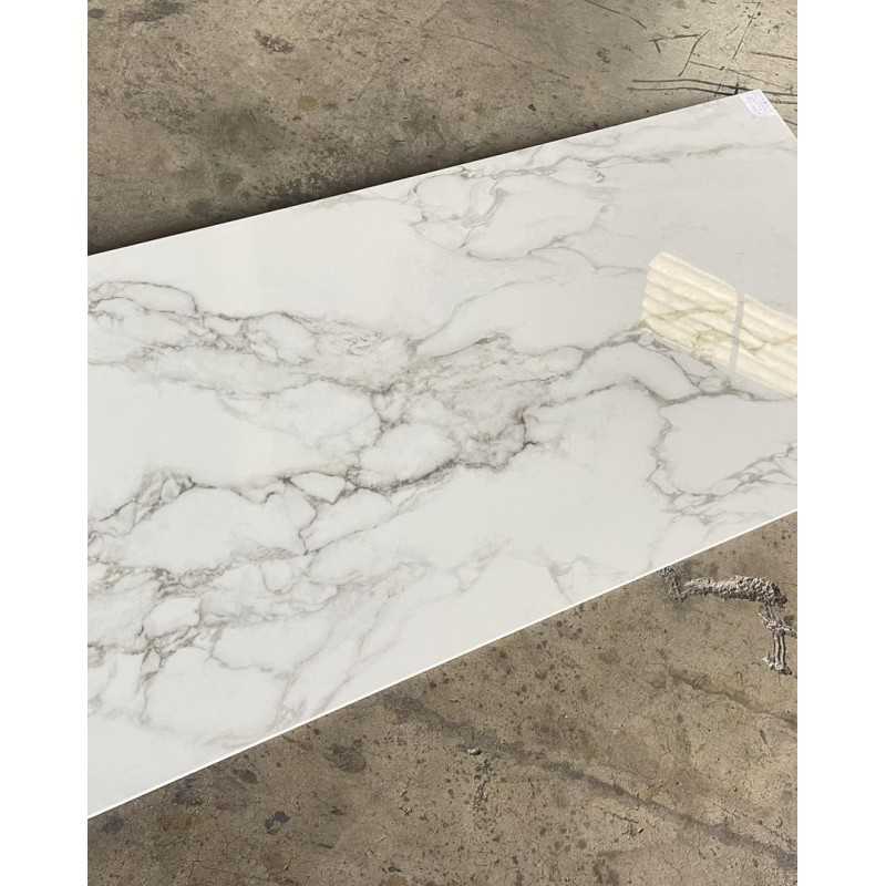 Oferta Azulejos Imitación Mármol Con Vetas Grises 60X120 Pulido-Ofertas en Azulejos-Mis Azulejos 