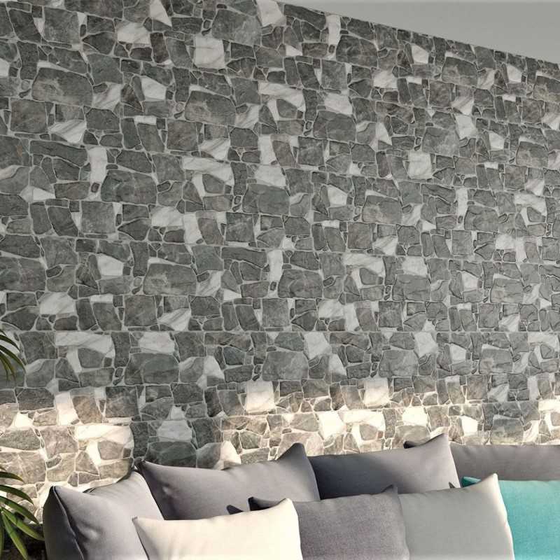 Azulejos Efecto Piedra | Piedra Fachada Nalon Gris-Azulejo Imitación Piedra-Mis Azulejos 