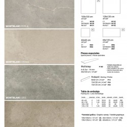 Multistep  Peldaños Montblanc- 33x120cm / 13”x48-Peldaños-Mis Azulejos 