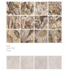 Azulejos de flores para baños-Seria flores-Azulejo Hidraulico-Mis Azulejos 
