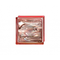 Pavés Rojo de Vidrio para mampara de baño