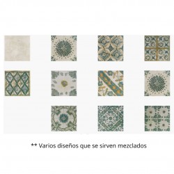 Azulejo Hidraulico Retro 33x33 Hidráulico Antideslizantes-Inicio-Mis Azulejos 