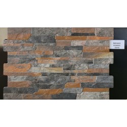 Azulejos Imitación Piedra Exterior O Interior En Marron Oscuro 34 x 50-Inicio-Mis Azulejos 