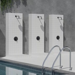 Azulejo  Porcelánico  Blanco Mate  Para Piscinas-60X120-Azulejos blanco-Mis Azulejos 