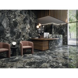 Porcelánico Gran Formato Color Verde Indi -porcelánico Efecto Mármol  Pulido 60X120-Inicio-Mis Azulejos 