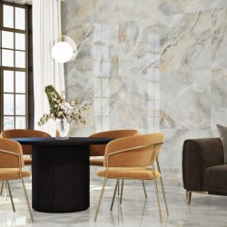Azulejos Imitación Mármol Para Salon Tendencia 80x80 Pulido
