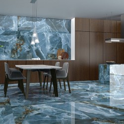 Iceland Navy en mis azulejos