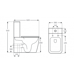 Pack Inodoro Ebora - Pmr Tapa Extra-plana-Inicio-Mis Azulejos 