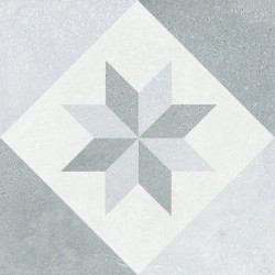 Azulejo Imitación Mosaico Porcelánico para Suelo o Pared - Toulouse-Azulejo Hidraulico-Mis Azulejos 