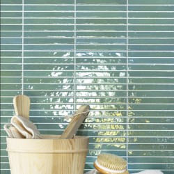 Azulejos Pequeños Pasta Blanca -Verde Para Baño 35x35-Inicio-Mis Azulejos 