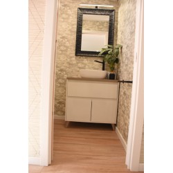 Baños Con Suelo Porcelánico Imitación Madera 20x120-Roble-Inicio-Mis Azulejos 