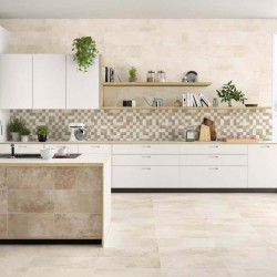 Suelo Porcelánico para cocina Beige
