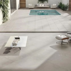 Suelo Porcelánico Amstel Cemento Mt 60x60 Rect. Inout