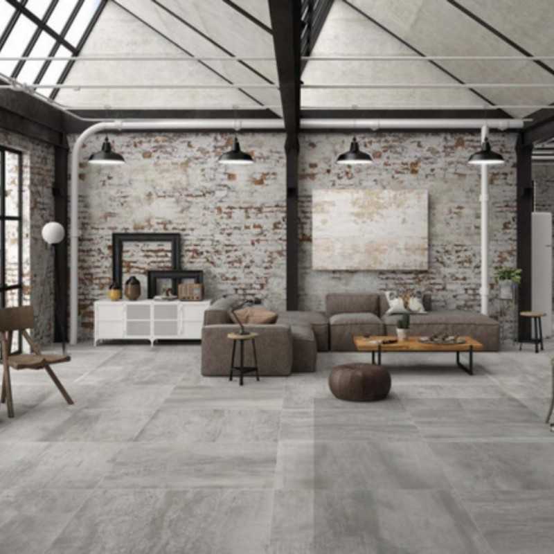 Baldosas Exterior Baratas-acier Silver Mt 60x60 Rect-Inicio-Mis Azulejos 