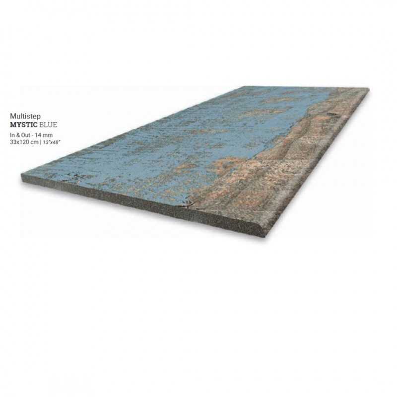 Peldaños  33x120 Imitación - Mystic Blue Rectificado-Peldaños-Mis Azulejos 