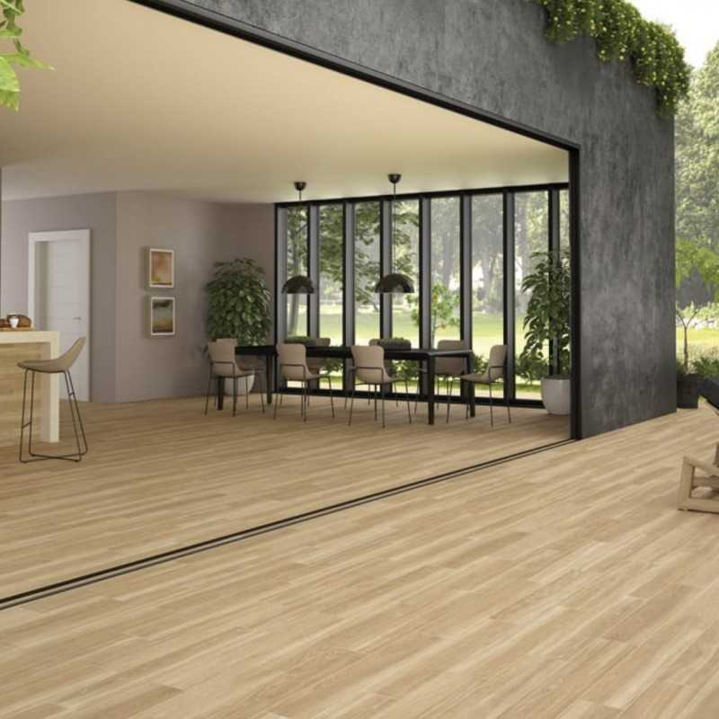 Azulejos Tipo Madera Porcelánico Kimberley Roble 23×120 Cm-Inicio-Mis Azulejos 