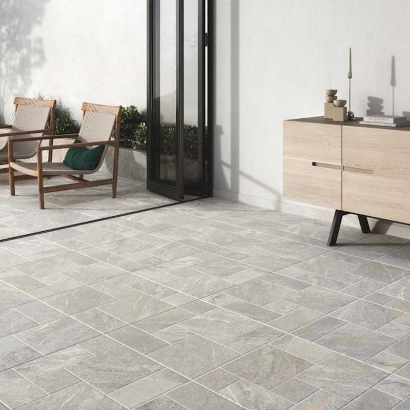 Azulejos imitación piedra exterior suelo sakhir multi grey C2  60x60-Inicio-Mis Azulejos 