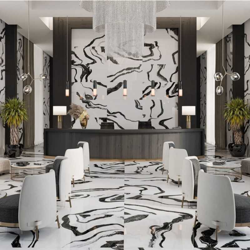 Azulejo efecto mármol Panda 60x120 Pulido-Inicio-Mis Azulejos 
