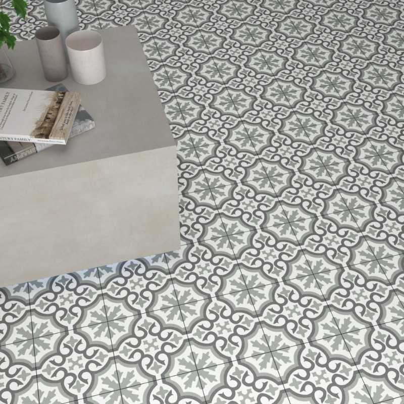 Suelo Hidráulicos 45x45- Hidraulico Verdeso-chelsea Eden-Inicio-Mis Azulejos 