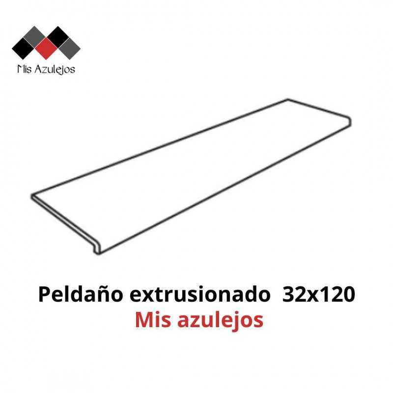 Peldaño Gris extrusionado 32x120- Mis azulejos Online-Inicio-Mis Azulejos 
