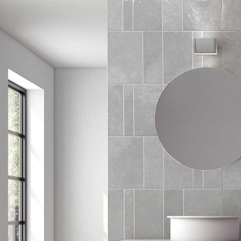Azulejo Gris  Claro 31,6x60  Brillo-Inicio-Mis Azulejos 
