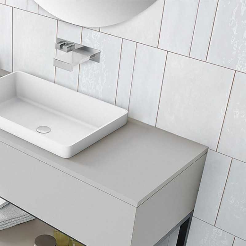 Azulejos Para Baño Pared Blanco Brillo Brillante 31,6x60-Inicio-Mis Azulejos 