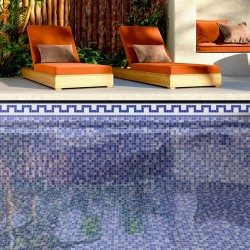 Piscina Gresite  Azul Marino 33,3 X 33,3  Gres Brillo