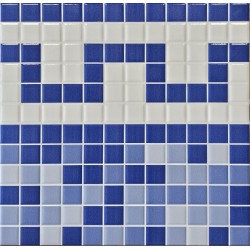 Piscina Gresite  Azul Marino 33,3 X 33,3  Gres Brillo-Azulejos Para Piscina-Mis Azulejos 