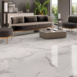 piso porcelánico imitación Calacatta