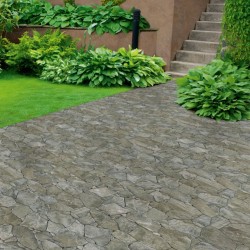 Azulejo efecto piedra 34x50 Gris Antslip