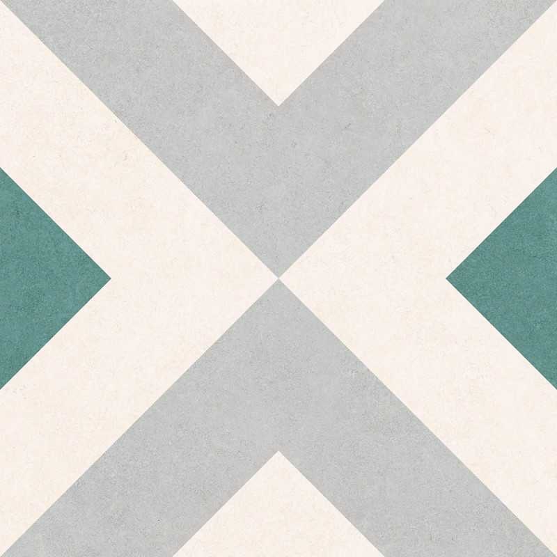 Porcelanico efecto hidraulico 15x15-Azulejo Hidraulico-Mis Azulejos 