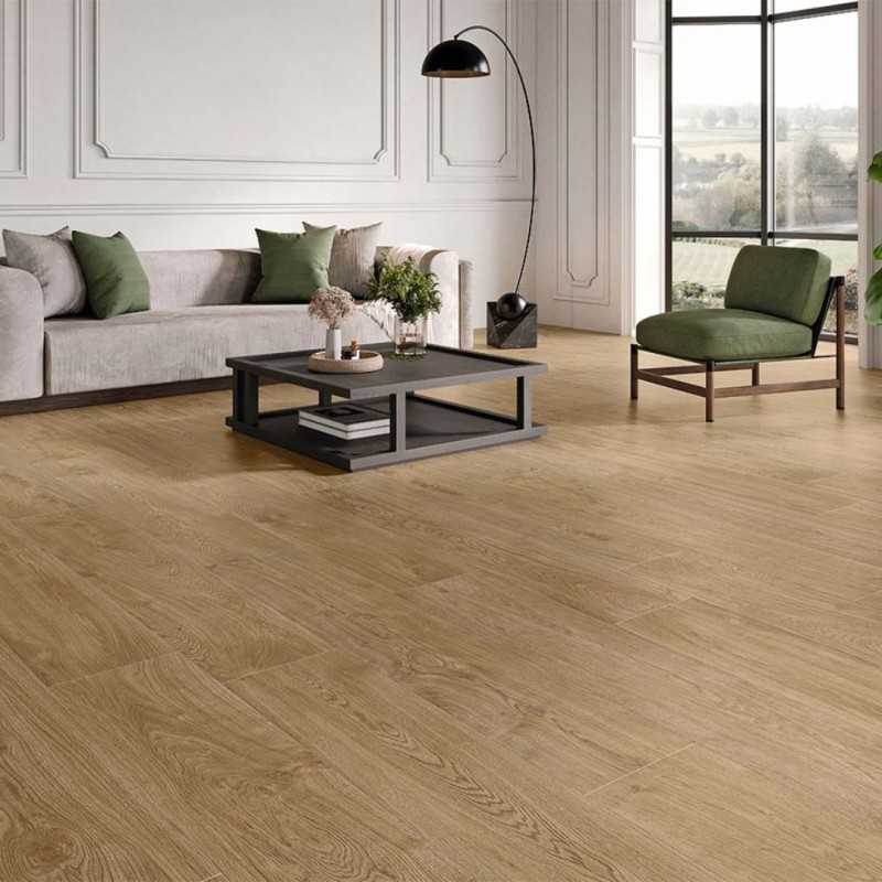 Baldosas Porcelánicas Efecto Madera Mate 23x120 cm | Estilo y Durabilidad-Azulejo Suelo-Mis Azulejos 