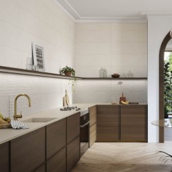 Revestimiento Baño Blanco 30x90 | Azulejo Pasta Blanca