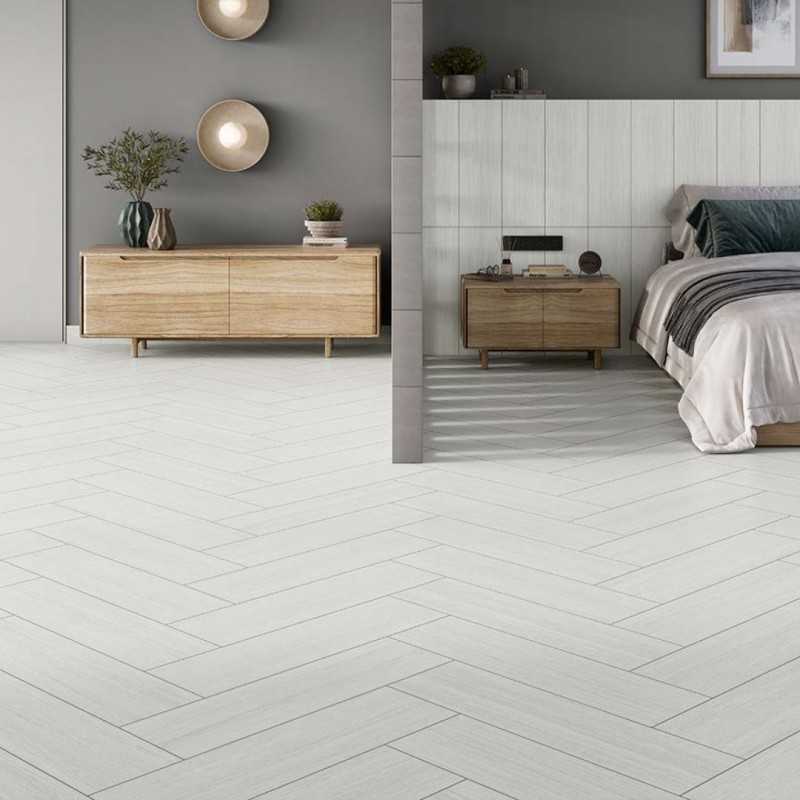 Suelo Imitación Madera Blanco Viejo - Kyndal 23x120-Oferta Suelos-Mis Azulejos 