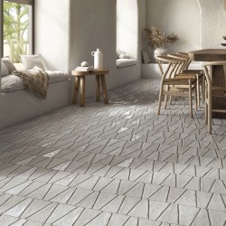 Azulejos gris efecto piedra