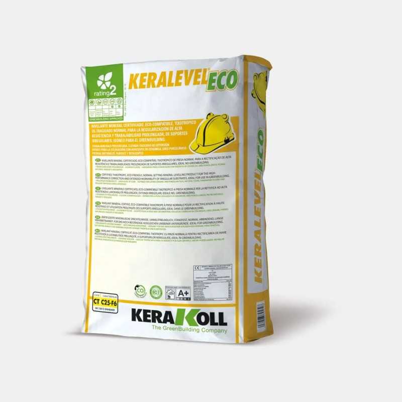 Keralevel Eco - Mortero Nivelador para Paredes y Suelos-material construccion-Mis Azulejos 
