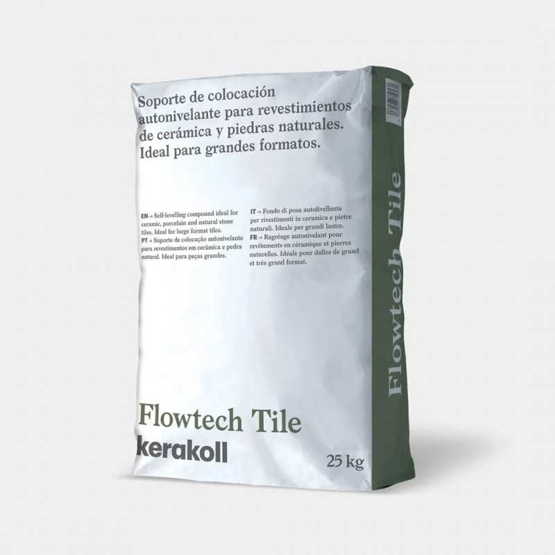 Flowtech Tile - Mortero Autonivelante para Gran Formato-material construccion-Mis Azulejos 